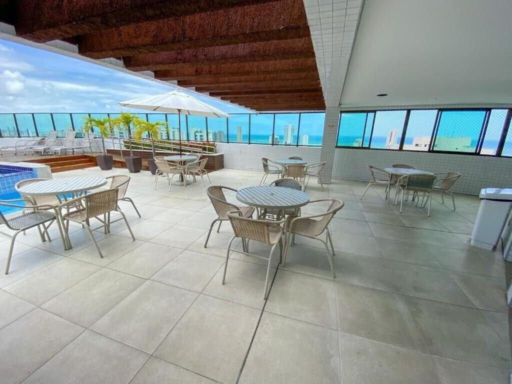Sm 504 - Excelente Flat Funcional Padrao Beach Class Recife Exterior foto